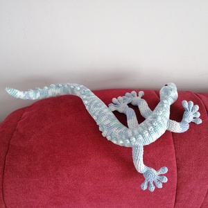 Amigurumi gekkó , Játék & Sport, Plüssállat & Játékfigura, Más figura, Horgolás, MESKA