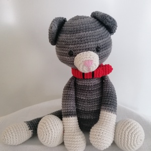 Amigurumi cica, Játék & Sport, Plüssállat & Játékfigura, Cica, Horgolás, MESKA