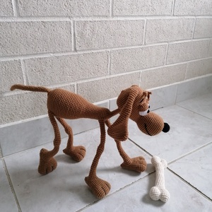 Amigurumi kutya/vizsla  - játék & sport - plüssállat & játékfigura - kutya - Meska.hu