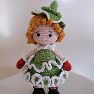Amigurumi karácsonyi baba  - Meska.hu