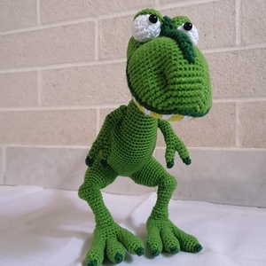 Amigurumi T-rex - Meska.hu