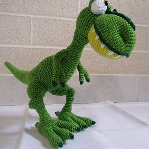 Amigurumi T-rex - játék & sport - plüssállat & játékfigura - más figura - Meska.hu