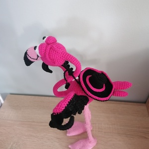 Amigurumi flamingó  - otthon & életmód - dekoráció - dísztárgy - Meska.hu