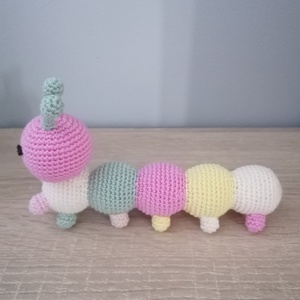 Amigurumi százlábú  - Meska.hu