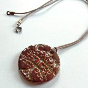 Székely életfa nyakbavaló - ékszer - nyaklánc - medál - Meska.hu