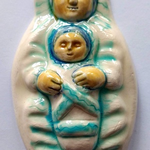Babba Mária szobocska, Művészet, Szobor, Kerámia, , MESKA