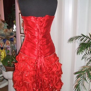 Menyecske, alkalmi, báli ruha, selyem-organza, füzős - ruha & divat - női ruha - alkalmi ruha & estélyi ruha - Meska.hu