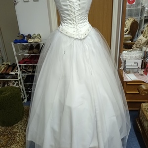 Menyasszonyi, báli, szalagavatós ruha, két részes. - esküvő - ruha - menyasszonyi ruha - Meska.hu
