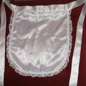 Kötények, selyem, himzett.  - otthon & életmód - konyhafelszerelés, tálalás - konyhai textil - kötény - Meska.hu