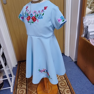 Kalocsai himzett lányka ruha. - ruha & divat - babaruha & gyerekruha - ruha - Meska.hu