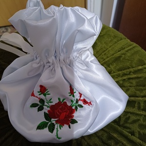 Menyasszonyi kis bugyor, szütyő. - esküvő - kiegészítők - táska - Meska.hu