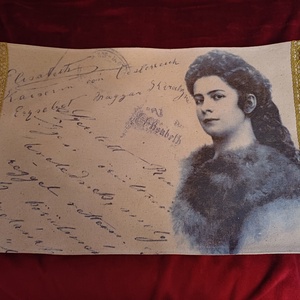 Sissi - Sisi - Erzsébet Császárné, Királyné tányér alátét. - otthon & életmód - konyhafelszerelés, tálalás - tálalás - tányér- és poháralátét - Meska.hu
