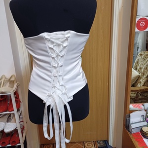 Kalocsai himzett mider, felsőrész. - esküvő - ruha - menyasszonyi ruha - Meska.hu