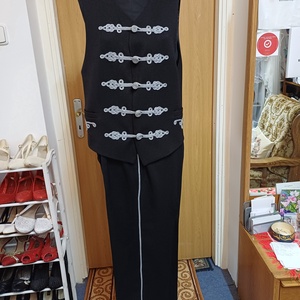 Elegáns bocskai zsinóros nadrág, mellény ünnepi alkalmakra is., Ruha & Divat, Férfi ruha, Mellény, Varrás, MESKA