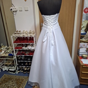 Menyasszonyi, szalagavatós,  alkalmi, tánc ruha, kalocsai himzéssel.  - esküvő - ruha - menyecske ruha - Meska.hu