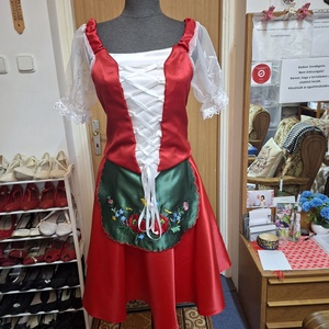 Kalocsai hímzett magyaros menyecske, alkalmi, tánc ruha. - esküvő - ruha - koszorúslány ruha - Meska.hu