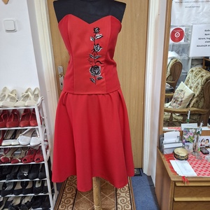 Himzett menyecske, alkalmi, tánc ruha. - Meska.hu