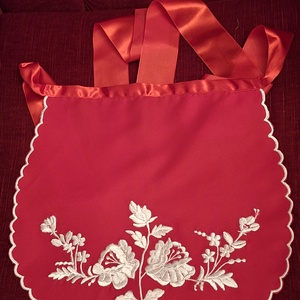 Kalocsai himzett kötény eladó. , Otthon & Életmód, Konyhafelszerelés, tálalás, Konyhai textil, Kötény, Hímzés, Varrás, MESKA