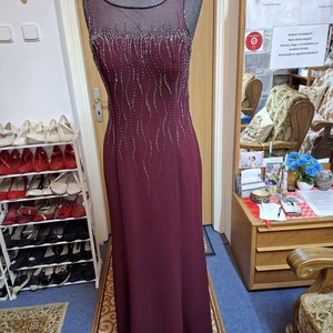 Koszorúslány, báli, szalagavatós, alkalmi ruha., Esküvő, Ruha, Koszorúslány ruha, Varrás, Gyöngyfűzés, gyöngyhímzés, MESKA