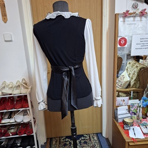 Elegáns elasztikus csipke felsőrész, blúz, 38-40 - ruha & divat - női ruha - blúz - Meska.hu