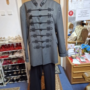 Elegáns bocskai zsinóros férfi öltöny a Nagy Napra, ünnepi alkalmakra., Ruha & Divat, Férfi ruha, Ing, Varrás, MESKA