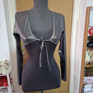 Boleró, zöld elasztikus csipke.  , Esküvő, Kiegészítők, Bolero és válltakaró, Varrás, MESKA