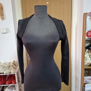 Boleró, zöld elasztikus csipke.   - esküvő - kiegészítők - bolero és válltakaró - Meska.hu