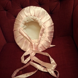 Rózsaszin elegáns selyem lányka kalap - ruha & divat - sál, sapka, kendő - kalap - Meska.hu