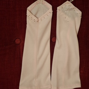 Elasztikus ujjatlan kesztyű., Ruha & Divat, Sál, Sapka, Kendő, Kesztyű, Gyöngyfűzés, gyöngyhímzés, Varrás, MESKA