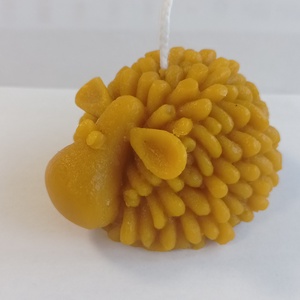 Méhviasz bárány formájú gyergya , Esküvő, Dekoráció, Gyertya & Gyertyatartó, Gyertya-, mécseskészítés, MESKA