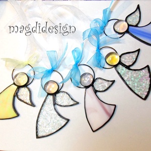 Tiffany angyalkák 2 db -  - Meska.hu