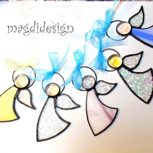 Tiffany angyalkák 2 db -  - Meska.hu