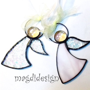 Tiffany angyalkák 2 db -  - Meska.hu