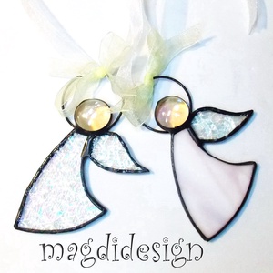 Tiffany angyalkák 2 db -  - Meska.hu