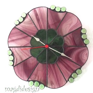 Lila orchidea tiffany falióra -  - Meska.hu