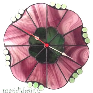 Lila orchidea tiffany falióra -  - Meska.hu