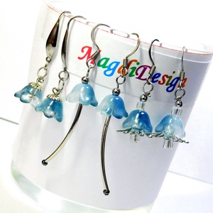 Harangvirág lógós fülbevaló  1 - ékszer - fülbevaló - lógó fülbevaló - Meska.hu