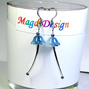 Harangvirág lógós fülbevaló  1 - ékszer - fülbevaló - lógó fülbevaló - Meska.hu