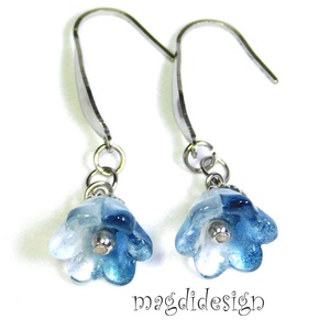 Harangvirág lógós fülbevaló  2  ORVOSI ACÉL - ékszer - fülbevaló - lógó fülbevaló - Meska.hu