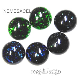 EREDETI Kék, zöld, fekete aventurin üvegékszer, 3 pár, stiftes fülbevaló, Ékszer, Fülbevaló, Pötty fülbevaló, Ékszerkészítés, Üvegművészet, MESKA