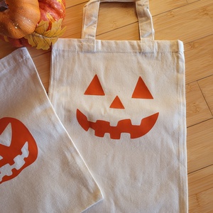 Halloweeni csokigyűjtő névreszólóan - táska & tok - kézitáska & válltáska - tarisznya - Meska.hu