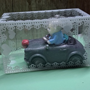 Kézzel készült romantikus gyertya � Szerelmes pár autóban - otthon & életmód - gyertya, illat, aroma - gyertya - Meska.hu