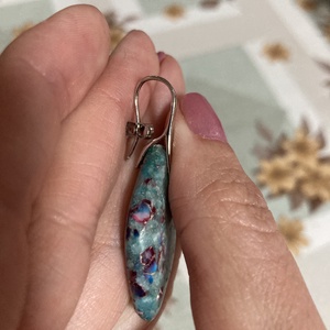 REGALIT ásvány (imperial jáspis, császárkő) fülbevaló és nyaklánc ékszer szett - ékszer - ékszerszett - Meska.hu