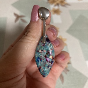 REGALIT ásvány (imperial jáspis, császárkő) fülbevaló és nyaklánc ékszer szett - ékszer - ékszerszett - Meska.hu