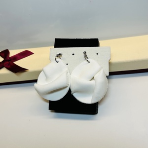 Gyűrödt polymer Clay fülbevaló!, Ékszer, Fülbevaló, Lógó csepp fülbevaló, Ékszerkészítés, MESKA