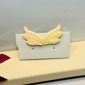 Angyalszárny polymer Clay fülbevaló! - Meska.hu