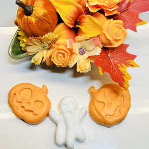 Halloween szappanok dísz csomagolásban  - szépségápolás - szappan & fürdés - kézműves szappan - Meska.hu