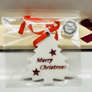 Akaszthatós karácsonyfadísz shaevajas szappanból - szépségápolás - szappan & fürdés - kézműves szappan - Meska.hu