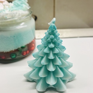 Karácsonyfa gyertya ! - Meska.hu