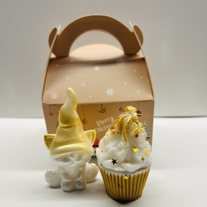 Szappan muffin kutya, cica, vagy rénszarvas figurával ajándék dobozban - szépségápolás - szappan & fürdés - kézműves szappan - Meska.hu